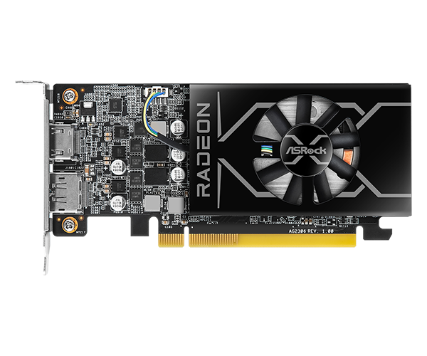 华擎科技 > AMD Radeon™ RX 6400 Low Profile 4GB