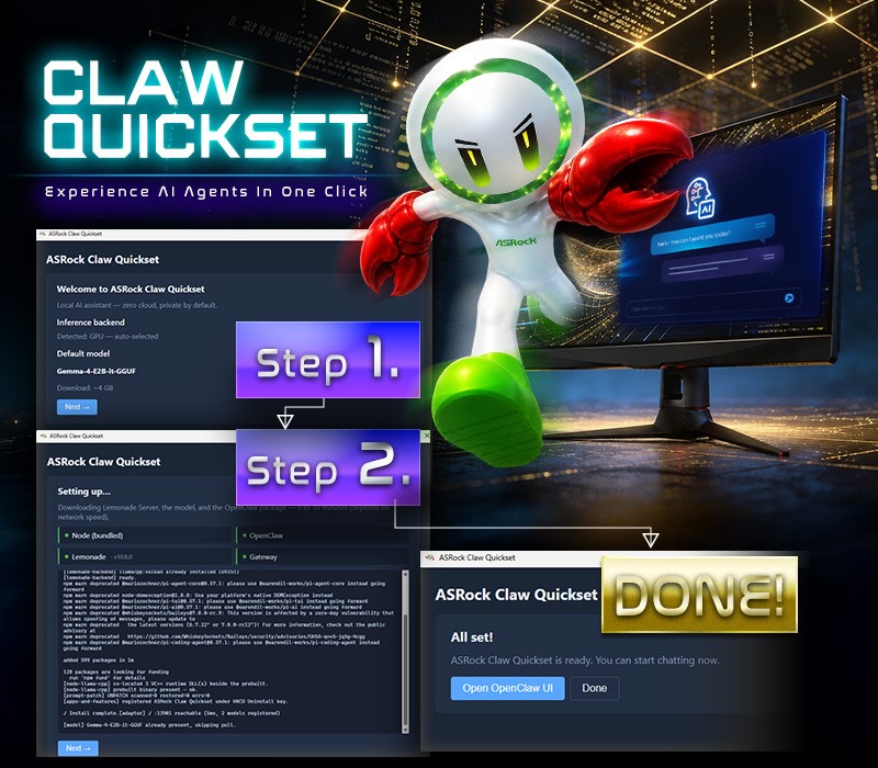 Claw Quickset