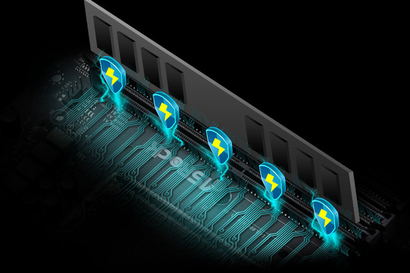 DDR5 Memory with Protection Circuit
