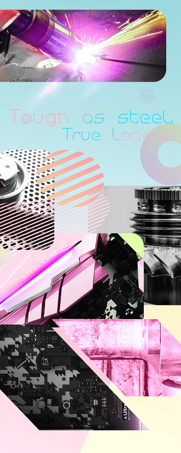 Image Steel Legend Pink