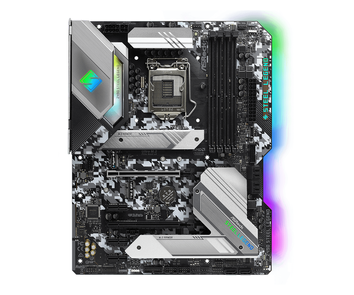 华擎科技 > Z490 钢铁传奇