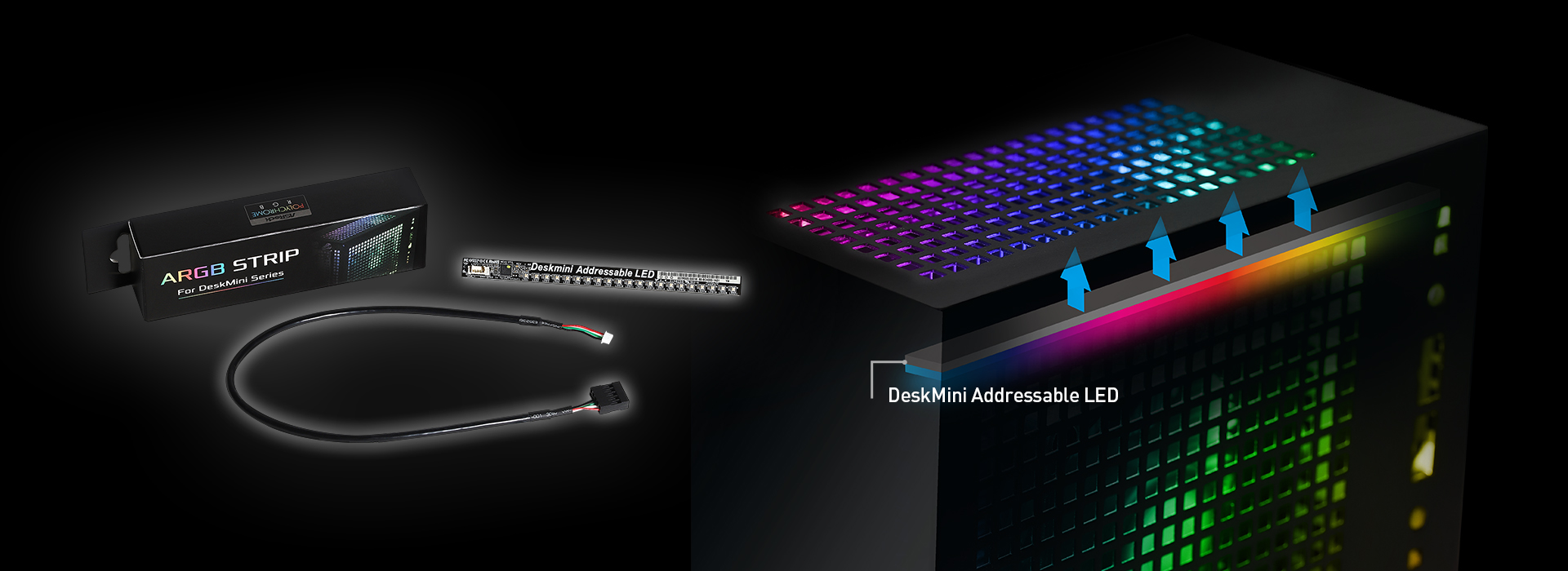 點亮你的工作區 – DeskMini 選配 RGB 燈效